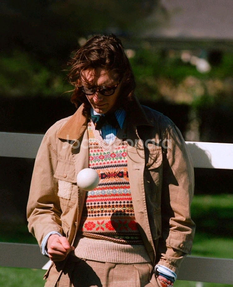 폴로 랄프로렌 무스탕 모호크 자켓 RRL 류준열 이동휘 가죽 뉴스보이 스웨이드 무스탕 이진욱 발마칸--0