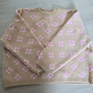 비엔 플라워 니트 스웨터와 조끼 XXL 2개