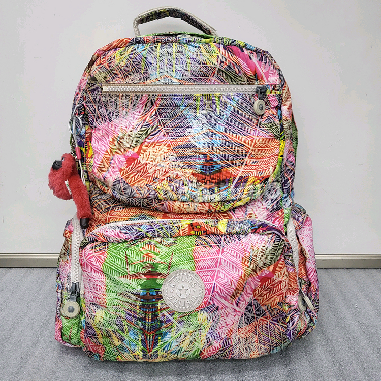 화려한 키플링 백팩 40x27x13cm--0