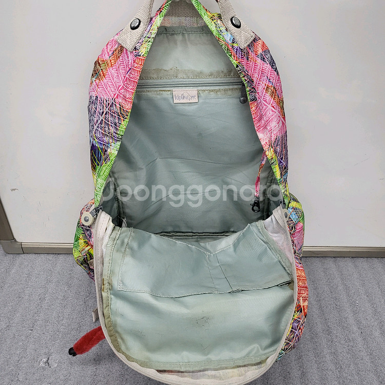 화려한 키플링 백팩 40x27x13cm--7