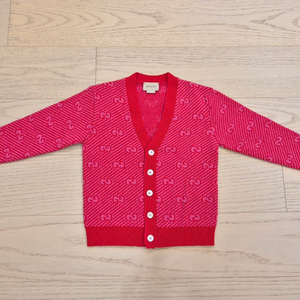 새상품 )구찌 키즈 가디건 4y