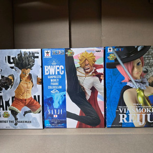 원피스 피규어 3종 루피 상디 레이쥬