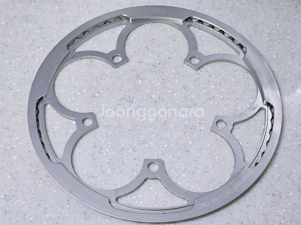 브롬톤 H&H 56T 실버 체인링 거의 새것 팝니다 ( 서울 )--0