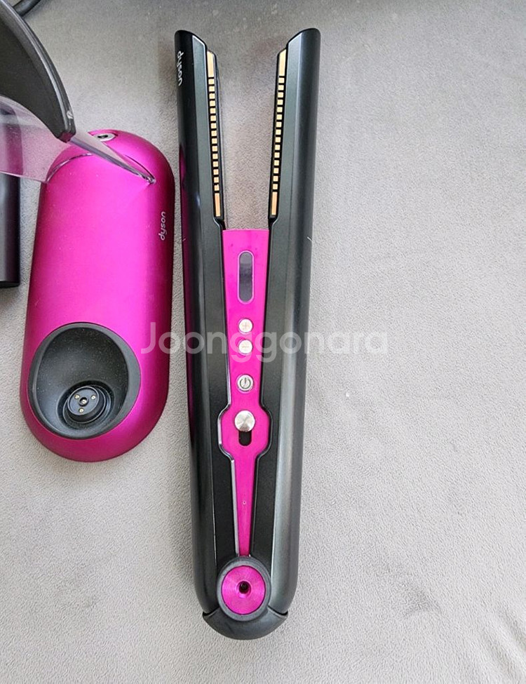 다이슨 코랄 핑크 헤어 스트레이트너--0