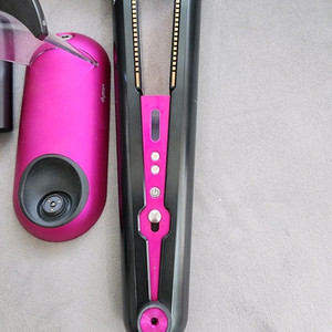 다이슨 코랄 핑크 헤어 스트레이트너