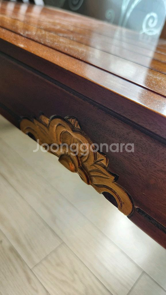 앤틱 스타일 나무 벤치--3