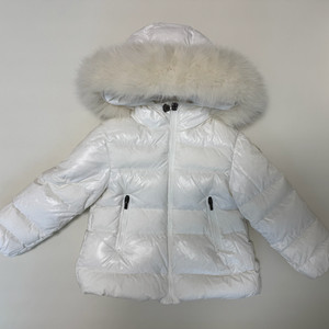 몽클레어 기니 화이트 패딩점퍼(리얼퍼) 4a