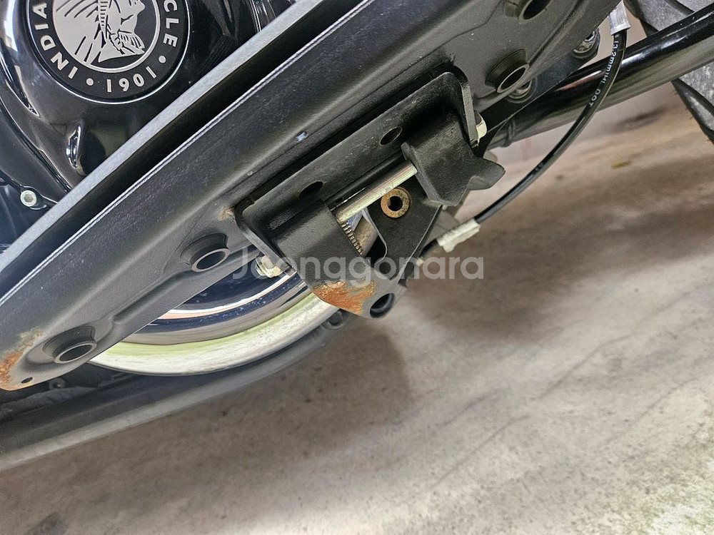 인디언모터사이클 치프바버다크호스--6