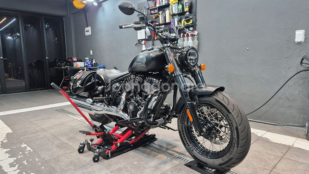 인디언모터사이클 치프바버다크호스--5