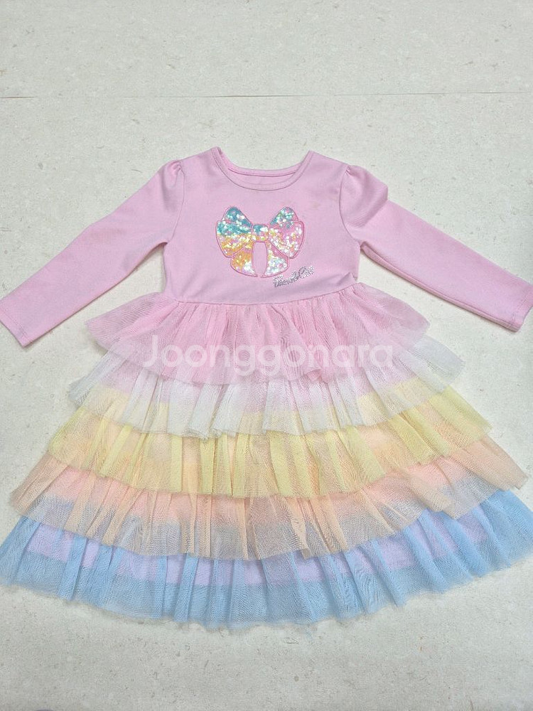 프랜치캣 원피스 아동 튜튜 드레스 105사이즈--0