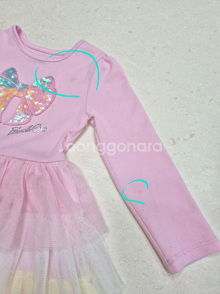 프랜치캣 원피스 아동 튜튜 드레스 105사이즈--4