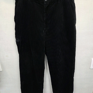 유니클로 u 와이드 코듀로이 팬츠 블랙 대략 32