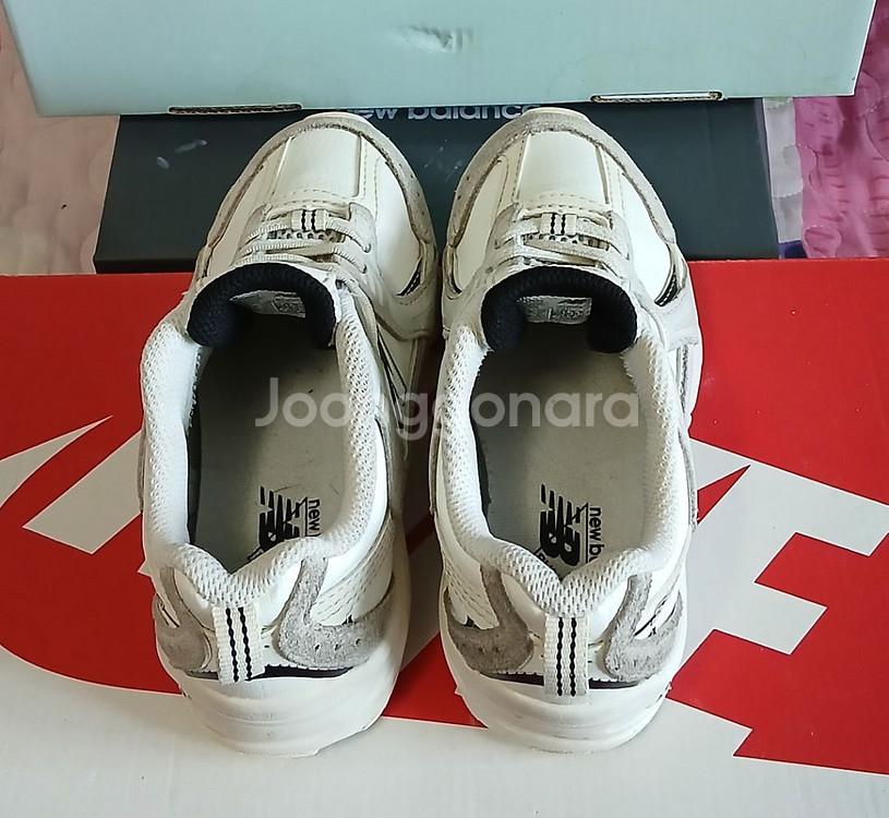 뉴발란스키즈 530 화이트175 운동화PZ530CT 24년8월제품--1