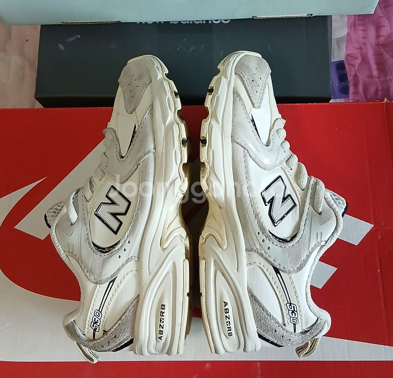 뉴발란스키즈 530 화이트175 운동화PZ530CT 24년8월제품--3