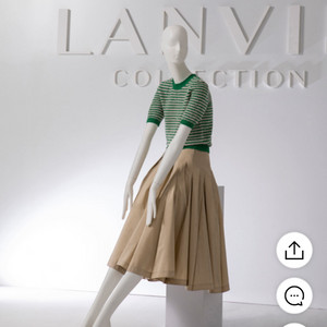 한섬 랑방칼렉션 플레어 스커트