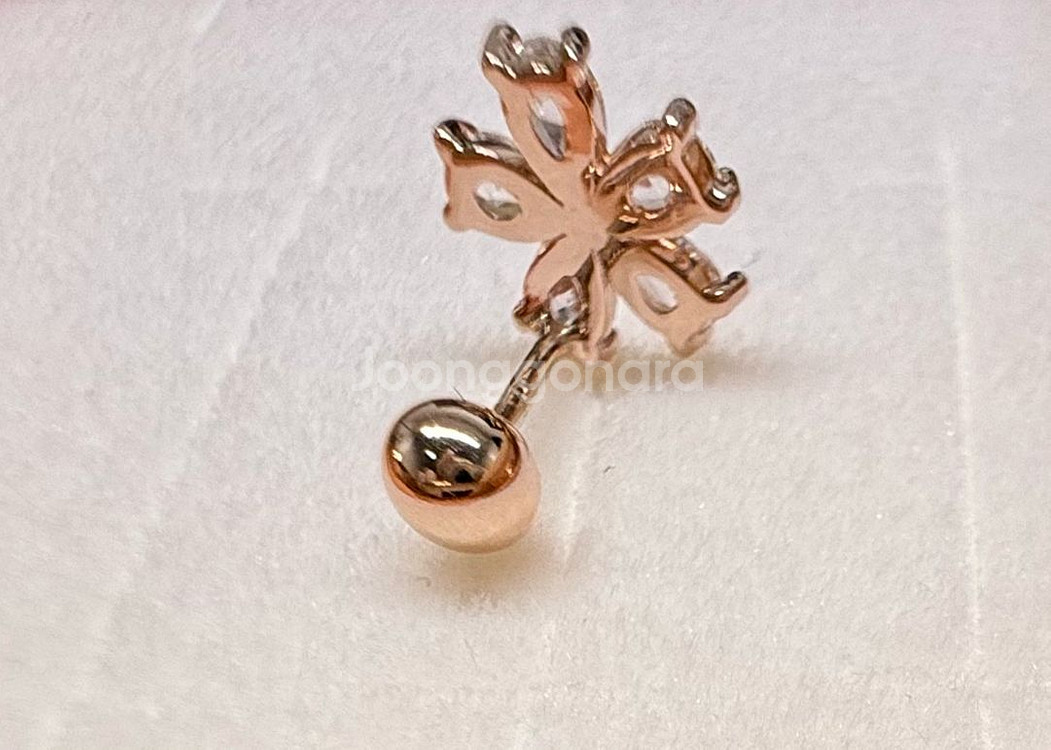 [급처,새상품]미니골드 14k피어싱--5