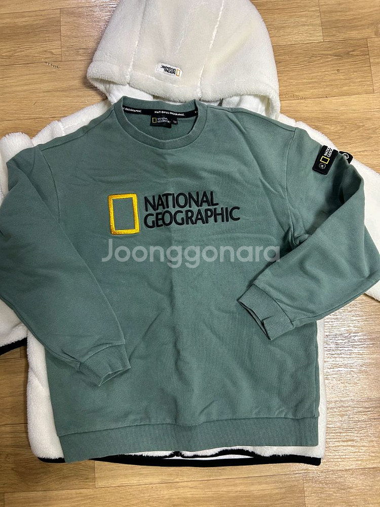 내셔널지오그래픽 후리스+맨투맨 160--5