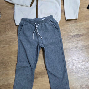 탑텐후리스+폴햄 기모추리닝바지150