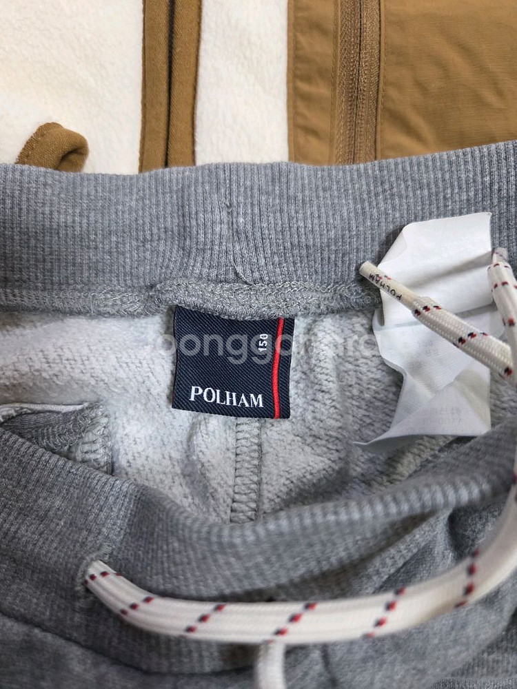 탑텐후리스+폴햄 기모추리닝바지150--6