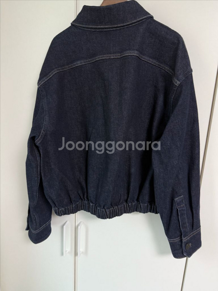 띠어리 데님 자켓--2