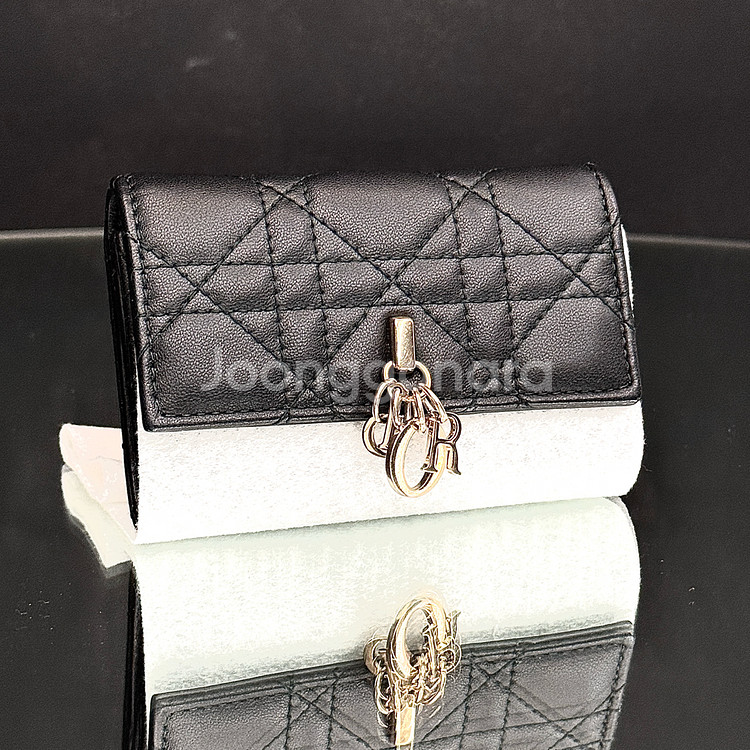 [풀구성,새상품급]디올 까나쥬 미스 마이 글리신 중지갑 S0966--2