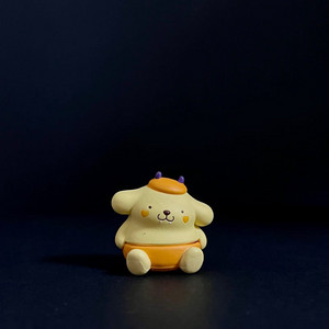 허그코트 작은악마 산리오 폼폼푸린 충전기 케이블홀더 피규어 미개봉