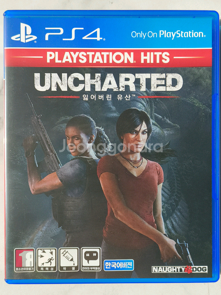 PS4 언차티드 잃어버린 유산 정발판--0