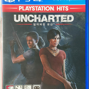 PS4 언차티드 잃어버린 유산 정발판