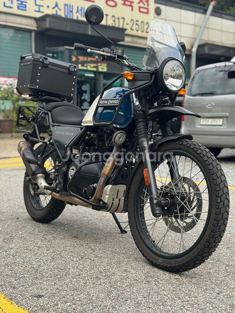 신차급)22년식 히말라얀411 모토캠핑 준튜닝 판매해요--7