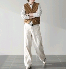 더애수 골덴양면조끼--2