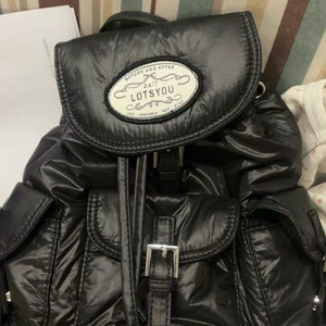 빈티지 제니 가방 Nostalgia chubby 츄비 백팩 블랙 라츠유