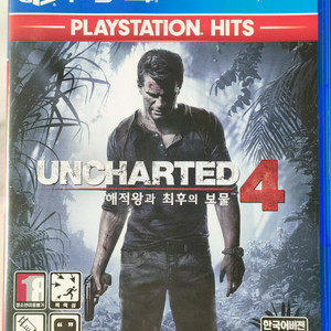 PS4 언차티드 4 해적왕과 최후의 보물 정발판