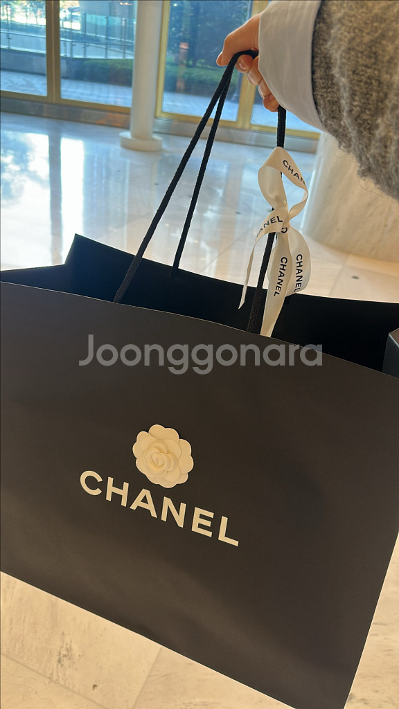 [새상품/미착용]샤넬 25백 스몰 캐비어 블랙--1