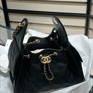 [새상품/미착용]샤넬 25백 스몰 캐비어 블랙