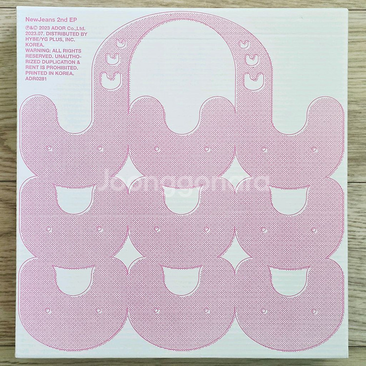 (특전O, 풀구성) 뉴진스 겟업 앨범 단체 버전 버니비치백 가방 NEWJEANS GET UP ALBUM--1