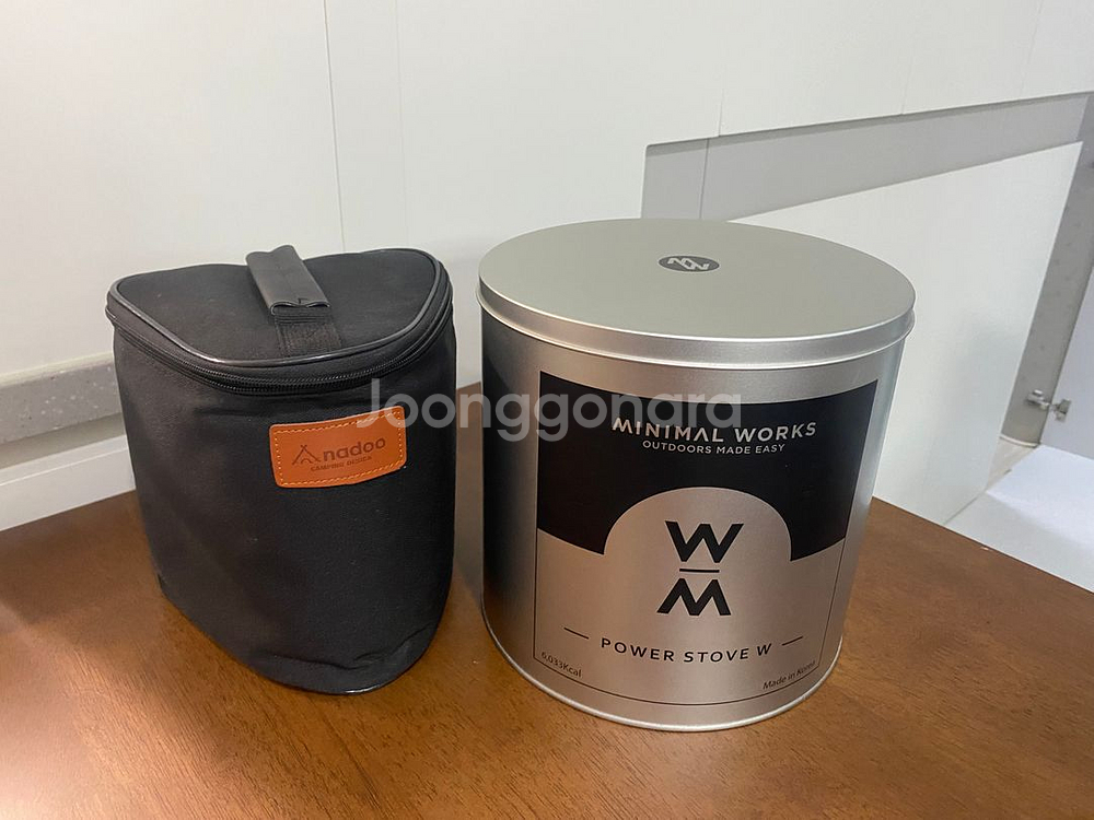 Minimalworks 미니멀웍스 파워스토브 W 버너 + 전용가방--2
