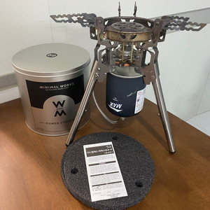 Minimalworks 미니멀웍스 파워스토브 W 버너 + 전용가방