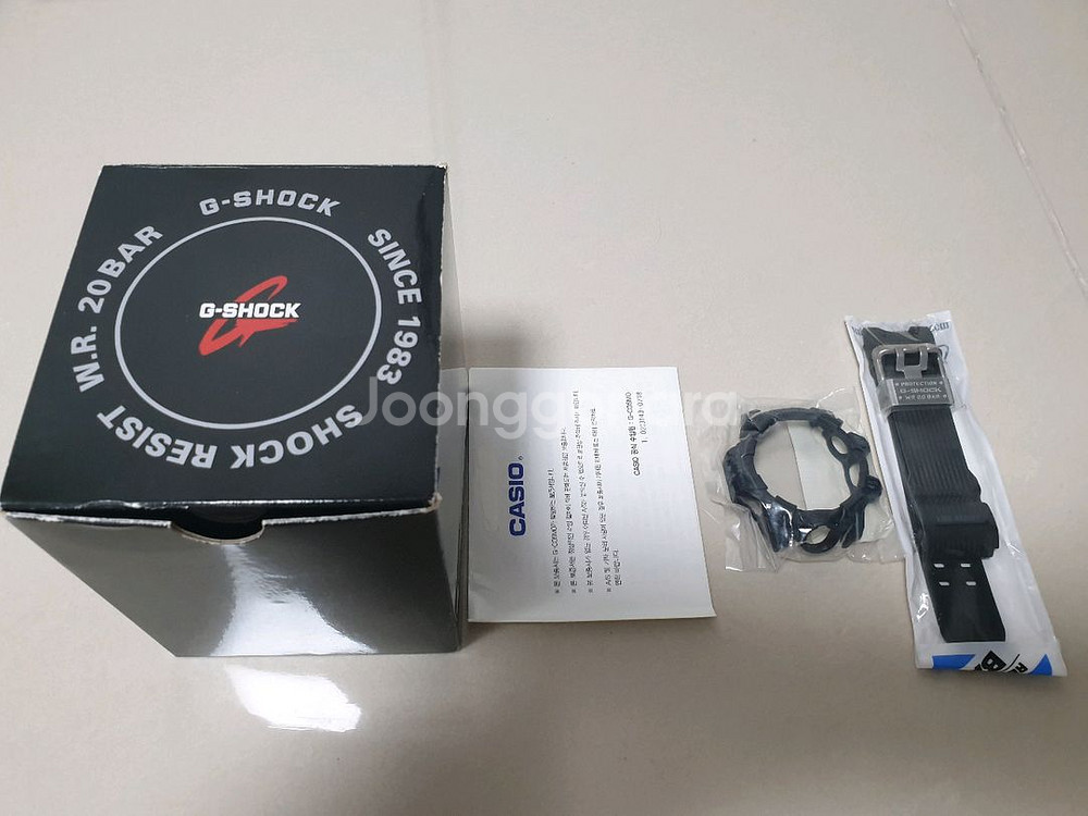 카시오 G-SHOCK GWG-1000 지샥 올블랙 판매 합니다--4