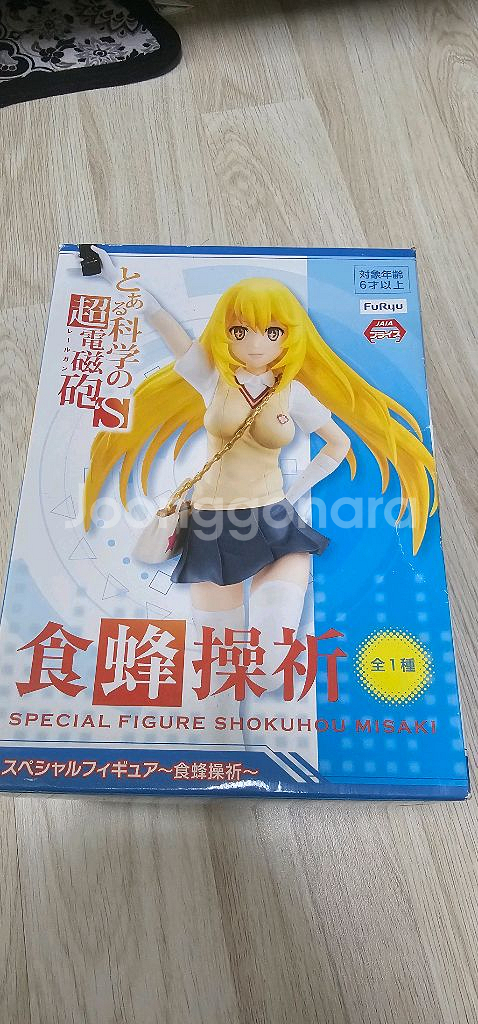 어떤 과학의 초전자포 쇼쿠호 미사키 피규어--0