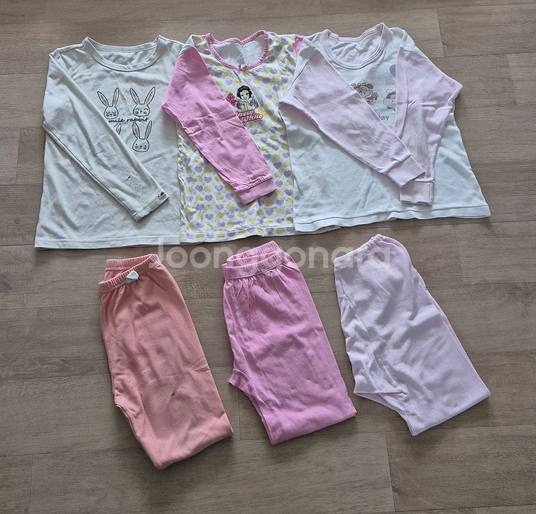 여아 내복 130--3