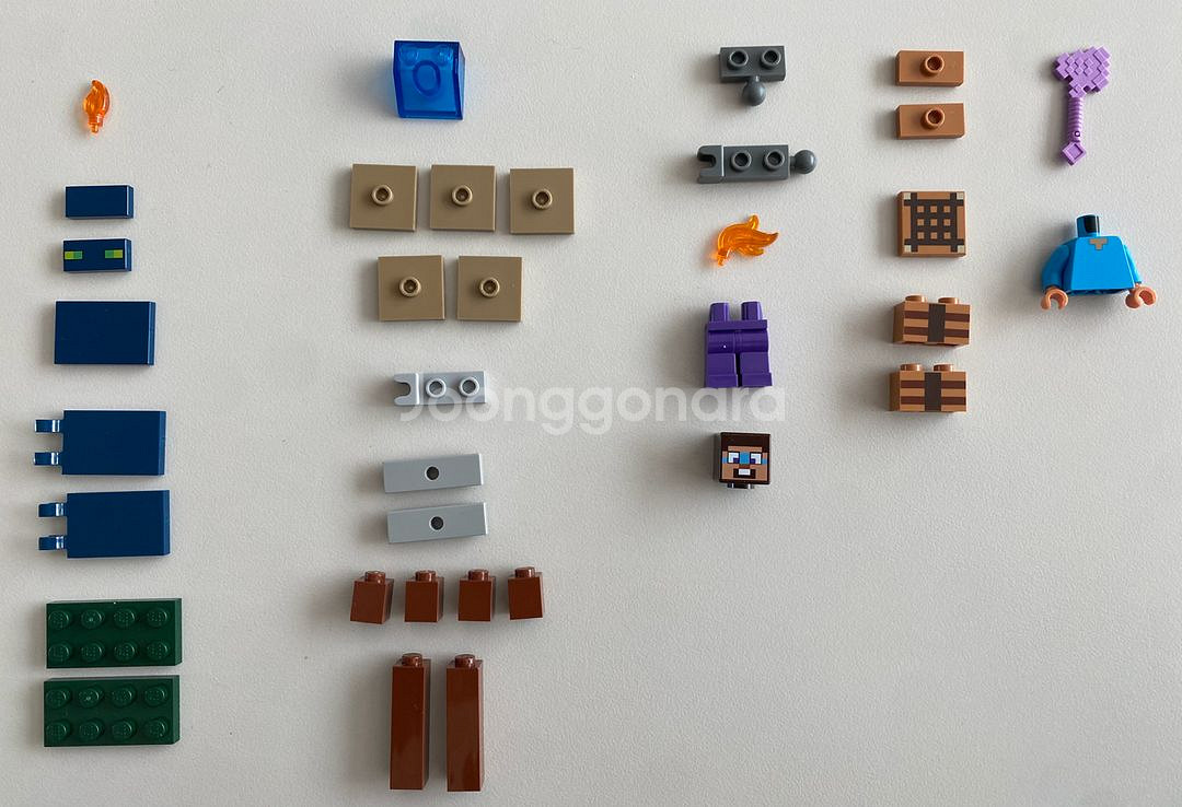 (정품) 레고 마인크래프트 21251 스티브의 사막 탐험--2