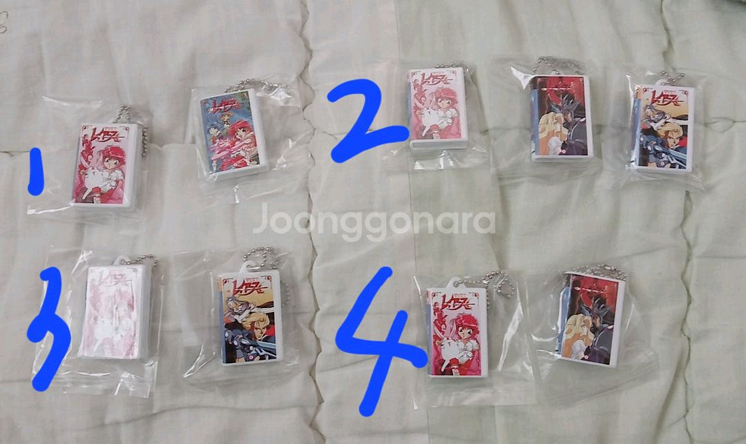 마법기사 레이어스 비디오테이프 가챠 피규어 (내용참고)--0