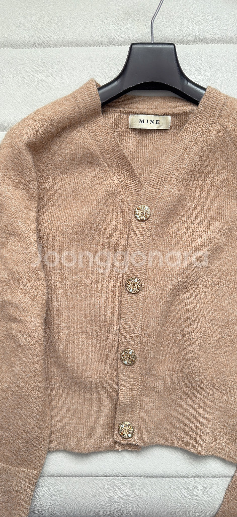 마인 알파카 블렌드 니트 가디건(인기품절템)--5