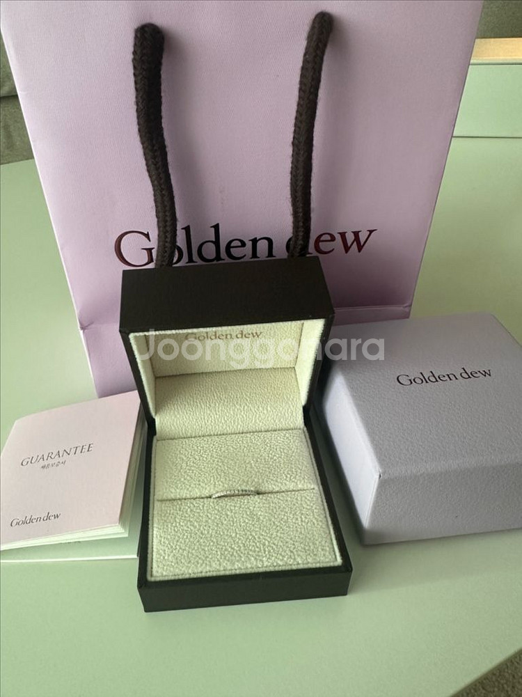 골든듀 디어니스 반지 8/9호--0