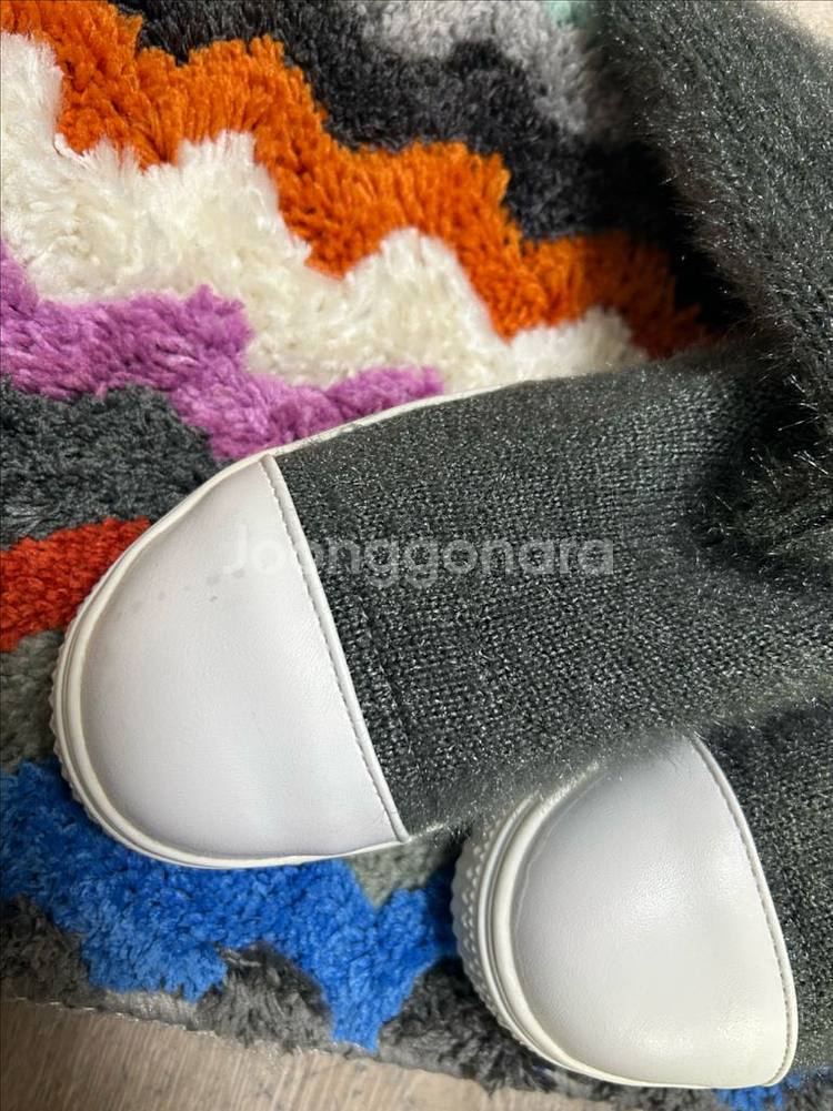 여성용 니트 삭스 부츠 240--2