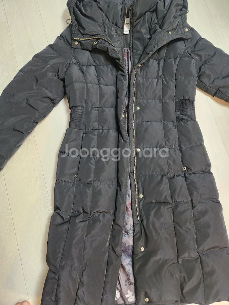 명품백화점직구)콜한 리얼다운 롱패딩 M사이즈--3