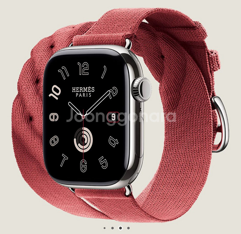 애플워치 Series 10 에르메스 46mm 티타늄--0