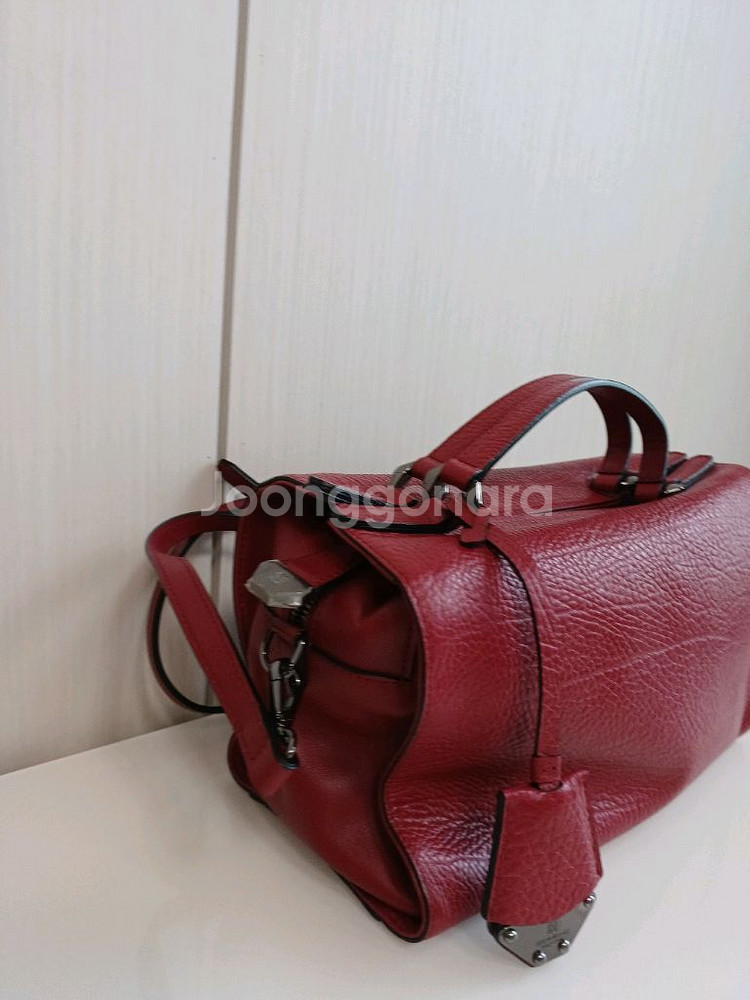 브르노말리 가죽 토트 크로스백(새것)--2