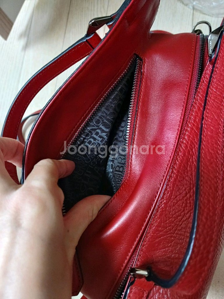 브르노말리 가죽 토트 크로스백(새것)--6