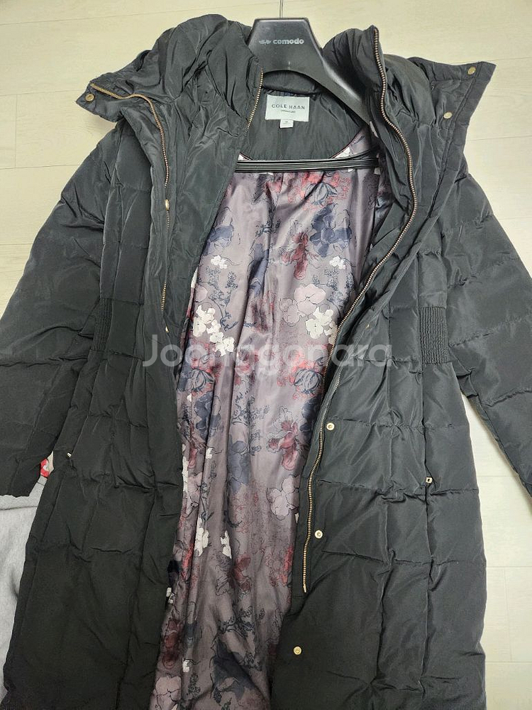 명품백화점직구)콜한 리얼다운 롱패딩 M사이즈--4